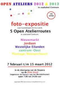 Foto-expositie 5 Open Atelierroutes Amsterdam centrum