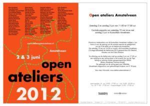 Open Ateliers Amstelveen 2012 uitnodiging